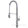 Stainless Pull Out Kitchen Faucet Single Handle